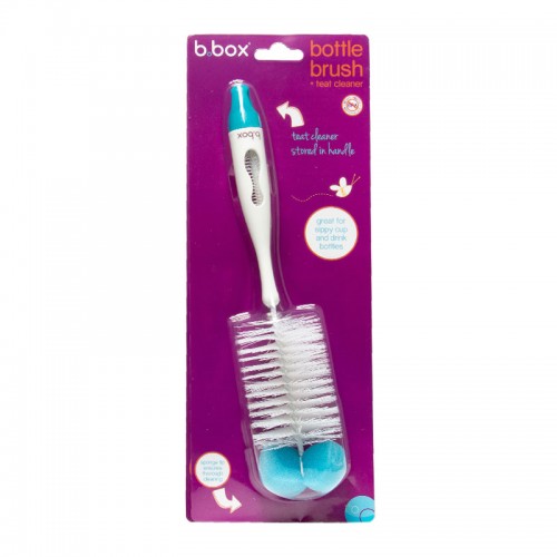 B.box 2 in 1 Bottle and Teat Cleaner | Bottle Cleaner | Bottle Brush